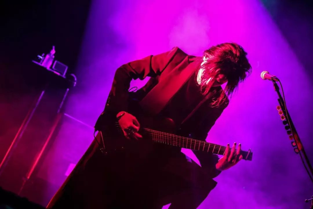 Aoi, The GazettE. Fotografia originalmente publicada no Instagram do artista