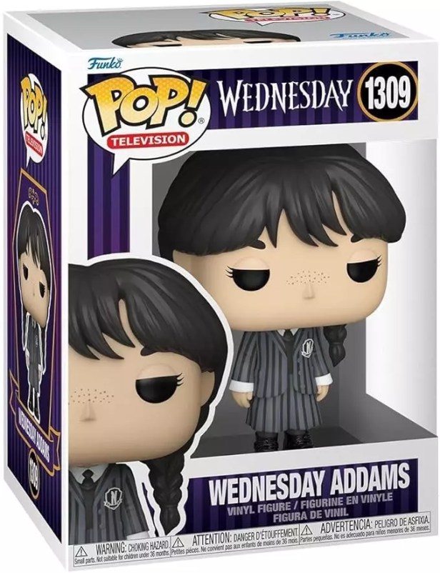 funko pop da Wandinha Addams