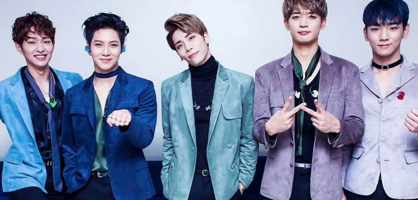 Membros do SHINee (da esquerda para a direita): Onew, Taemin, Jonghyun, Minho e Key Fonte: allkpop.com