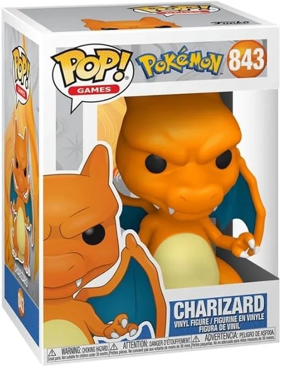 Boneco Funko Anime Pokemon Charizard