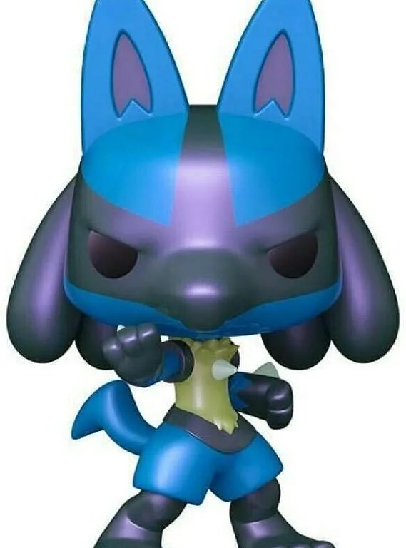 FUNKO POP Games: Pokemon - Lucario *Pearlescent* (Pokemon Center Exclusive) 856