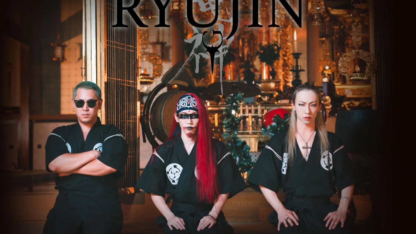 Ryujin, a primeira banda de SAMURAI METAL do mundo